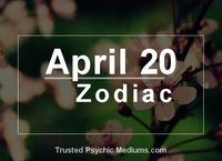 April 20 Zodiac