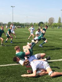 Rugby: Christian and Josh play for London Irish U18s