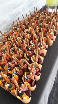 Wedding Charcuterie cups! in 2022 | Wedding appetizers, Party food appetizers, Outdoor party foods