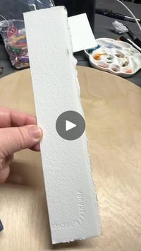 6.4K views · 92 reactions | Watch me make a little bookmark using a piece of scrap watercolour paper 🎨 #watercolor #watercolour #canadianartist #watercolorpainting #watercolorart | A Little Piece of My Art