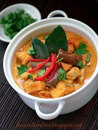 Taiwanese Heritage: Red Chicken Curry, Sawadtee Kaa!