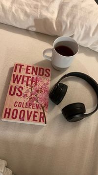 #books #headphones #itendswithus #reading