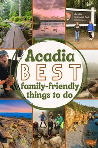 Use this top 18 things to do in Acadia National Park list to plan an epic vacation both you & your kids will love! Hikes, bikes, whales & more await you in Maine! #acadianationalpark #familytravel #nationalparks #nationalparksmom