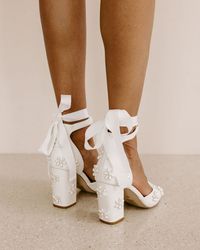 Our collection of hand-beaded ivory heels and pearl shoes awaits you at Forever Soles. Shop now for wedding shoes with pearls from Australia or abroad.