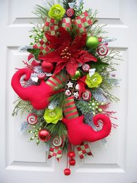 elf Wreath decor