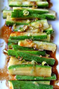 Spicy Asian Zucchini