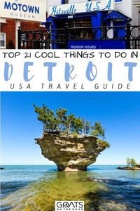 If you're looking for the top 21 cool things to do in Detroit, Michigan, this guide will take you to all of the highlights. From Belle Isle to the best museums to the best restaurants, this guide will help you do Detroit like a local. | #USA #wanderlust #Midwest