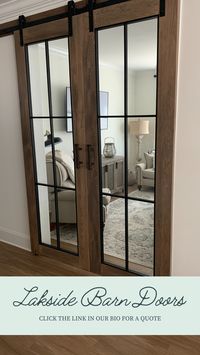 We specialize in custom-made barn doors. We love having one-on-one onsite consultations to ensure the perfect design and fit for your home. Visit our showroom today or call Andrea for a free quote: (678)-994-9497