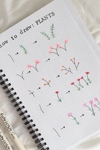 How cute are these super simple bujo flower doodles?! Check out the rest of the list for more awesome examples!