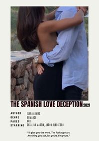 #Thespanishlovedeception #Romancebooks #Holidayreads #Holidaybooks #Elenaarmas #Booktok #Booktokrecs #Catalinamartin #Aaronblackford #Linaandaaron #Spain #Spicybooks