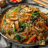 Embark on a culinary journey to Korea with the scrumptious Korean Japchae, a popular dish that tantalizes the taste buds with its flavorful stir-fried glass noodles and assorted vegetables seasoned with the perfect blend of soy sauce, sesame oil, and sugar. This dish not only boasts a delightful combination of textures and tastes but is ... Read more