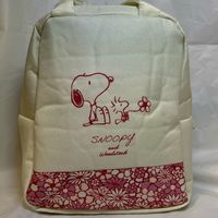 New With Tags From Japan. Snoopy Insulated Zippered Lunch Bag. So Cute And Functional. Approximately 8”H X 6.5”W X 4.5”D.