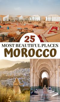 Discover the best places to visit in Morocco to spice up your itinerary! Add these spots to your Morocco bucket list to experience the desert, the city, and so much more. From the most Instagrammable places in Morocco to Morocco hidden gems, this list has it all. | morocco travel bucket list | morocco travel destinations bucket list | morocco honeymoon bucket lists | morocco best places to go | best places in morocco | best things to do in morocco | morocco beautiful places