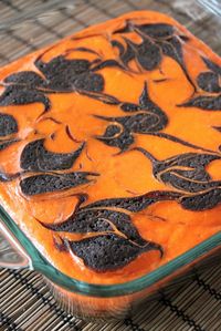 Baked Perfection: Cream Cheese Swirl Halloween Brownies and we have a winner!