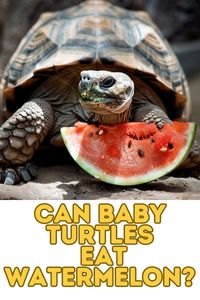 Turtle Feeding Insights: Explore the possibility of feeding watermelon to your turtle or tortoise. Our pin offers expert guidance, including a turtle feeding chart and schedule, to ensure proper nutrition.