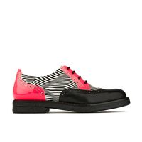 The Artist - Optical Zebra & Black & Pink | Womens Oxford Shoes | Embassy London USA