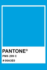 PANTONE 299 C #pantone #color #PMS #hex