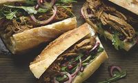 Yotam Ottolenghi's pulled pork sandwich with pomegranate salad: 'The eight-hour wait for this pork to become "pullable" is possibly the most...