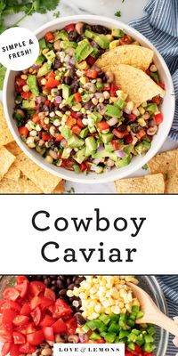 Cowboy Caviar Recipe - Love and Lemons