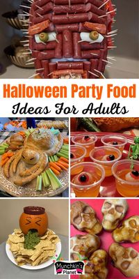 Why should kids and teenagers have all the Halloween fun? In fact, adults are even more excited for the Halloween party food. So, if you’re throwing a Halloween party, make sure to check out these Halloween themed snacks, crispy appetizers and tasty desserts. These food ideas are not only delicious but also look super scary to spook your guests and easy to make.