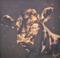 Limousin (ink and bleach 52 x 52cm framed) £450 plus delivery by Maria Morgan