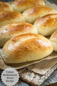 Try out this Cuban Medianoche Bread recipe, to make the best sweet, eggy bread that's the perfect compliment to the sandwich ingredients. | HostessAtHeart.com #bread, #breadrecipes, #homemadebread #baking