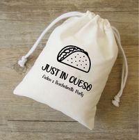 Fiesta Siesta Tequila Repeat Drawstring Bag - Fiesta Bag - Bridesmaid Gift - Bridal Party Gift- Bachelorette Tote -Fiesta Bachelorette Party, Fiesta Taco wedding favors,Fiesta Wedding welcome Bags These hangover kit bags are ideal for all kinds of party- Christmas party, New Years eve, Bachelorette party, Annual Party, Wedding Party, Bridal Shower Parties, Hen Party etc. A perfect token of thanks to friends and family who were present on your special event. It is also a perfect return gift which