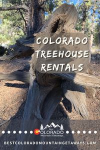 Find a unique vacation rental in Colorado and make your next vacation memorable. We've created a list of the best options to stay in a tree house in Colorado. Read more here: #BestColoradoMountainGetaways #ColoradoTreehouseRental