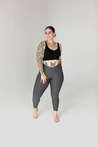 Stay fit on any terrain! The Indi Leggings will take your active game and blow it out of the park. Featuring a comfortable, durable fabric with a non-slip waistband that won't slow you down. The ease of the Indi Leggings lets you stay active without any sacrifices!