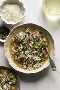 Easy Vegan Italian Wedding Soup (gluten-free!) - Healthy Little Vittles