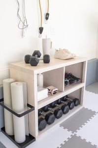 How we created this home gym in our garage