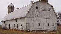 Wray Barn Frame -- salvaged in Walkerton, Indiana