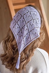 Ravelry: Lotus Lace Kerchief pattern by Jennifer Miller Comstock