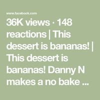 36K views · 148 reactions | This dessert is bananas! | This dessert is bananas!

Danny N makes a no bake strawberry banana loaf dessert. His family eats it up! | By Rick's Friend Justine | Alright, so that was just three
bananas and a whole thing of strawberry sliced. Now, I'm
going to come with a masher. Now, I'm going to start mashing
all these flavors together so we get a nice, even
consistency. Now, I'm going to make this nice and fast. Alright. Doesn't that look
absolutely phenomenal? Now I'm coming in some with some banana
jello pudding. And I'm just going to put that whole entire
banana cream right inside. On top of that I'm putting some
Anderson whole milk. I'm only going to put about half a cup
here. Maybe one cup. And let's do half a cup. Perfect. Like
so. Now I'm coming in with 