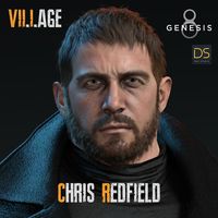 Chris Redfield RE8 Village G8 and G8.1Male by BlopblopFish on DeviantArt