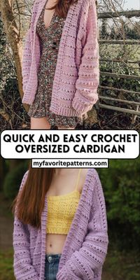 Craft your own fashion statement with our step-by-step guide to crocheting a cozy and stylish oversized cardigan. Perfect for beginners and seasoned crocheters alike, create a unique wardrobe addition that's both comfortable and on-trend. Explore yarn selection, customization options, and essential tips for a rewarding crochet experience