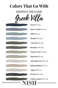 Sherwin Williams Greek Villa SW 7551: Everything You Need To Know - NISH