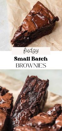 Small Batch Brownies