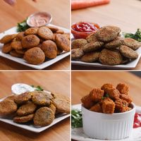 Veggie Nuggets 4 Ways #veggies #nuggets