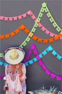 make your own papel picado banners