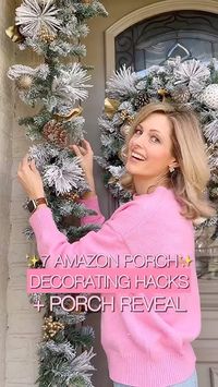 Transform Your Front Porch: 7 Fun Amazon Hacks for a Stunning Holiday Makeover! 🎉✨