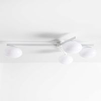 Dreamer Large White Ceiling/Wall Nursery Flush Mount Light by Leanne Ford + Reviews | Crate & Kids