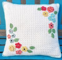 Bloom Pillow - Free Crochet Pattern