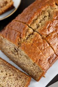 This Best EVER Banana Bread recipe is the only one you will ever need! It's easy, flavorful, and will quickly become your new favorite. #bakedbyanintrovertrecipes #banana #bread