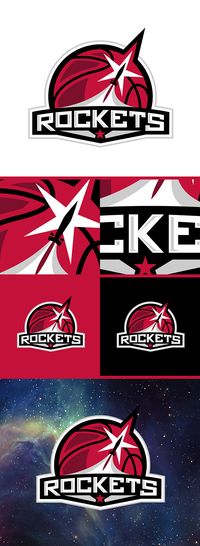 Houston Rockets Conceptual Logos on Behance