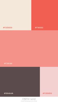 Love is in the air. Save this pin for your Valentine's Day projects! Click through for more colour palette inspiration.