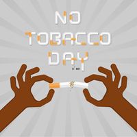 Free Vector | Hand drawn world no tobacco day illustration