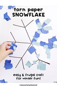 Need a simple, hands-on winter craft for kids? This torn paper snowflake project is a must-try! It’s budget-friendly with only two supplies, easy to make, and wonderful for practicing fine motor skills. The tutorial includes creative tips for making snowflakes with kids of all ages. Bring the beauty of winter inside—check out the guide and let the snowflakes begin!