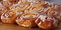 Bakes in a 9-x-13-inch panMakes 12 large sticky bunsYou might also like these Sweet Cinnamon Recipes.