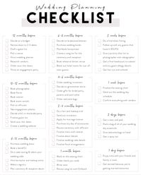 Wedding Planning Checklist & Timeline #Wedding #Planning #Checklist #Timeline